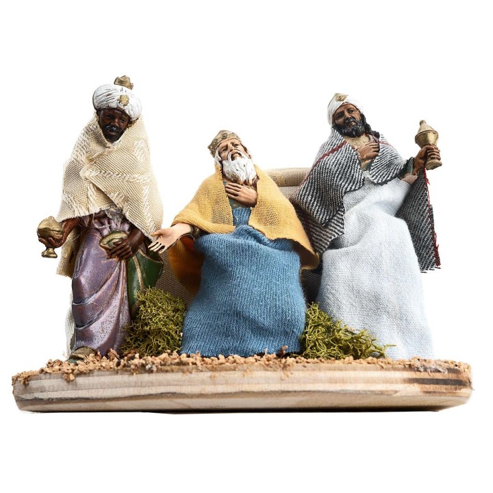 Re magi in movimento Landi Moranduzzo serie 10 cm