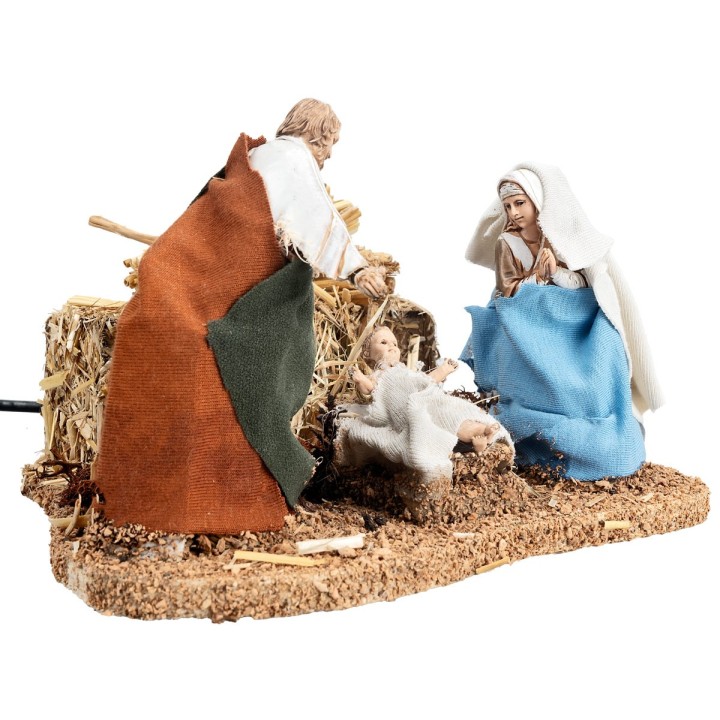 Natividad serie 10 cm con triple movimiento