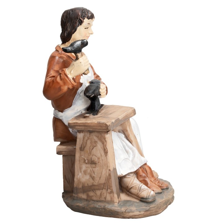 Ciabattino serie 15 cm in resina