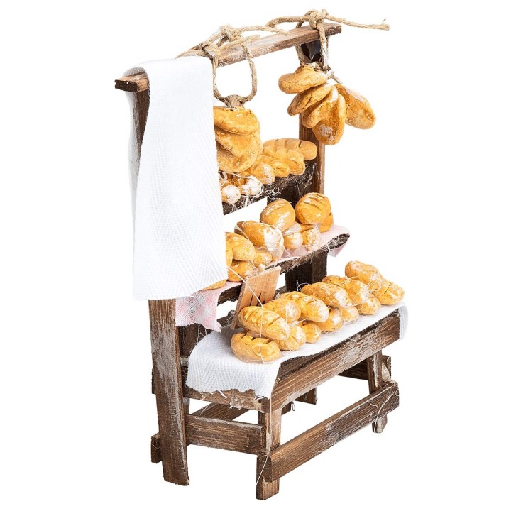 Banco con pane cm 8,5x4,3x12,8 h
