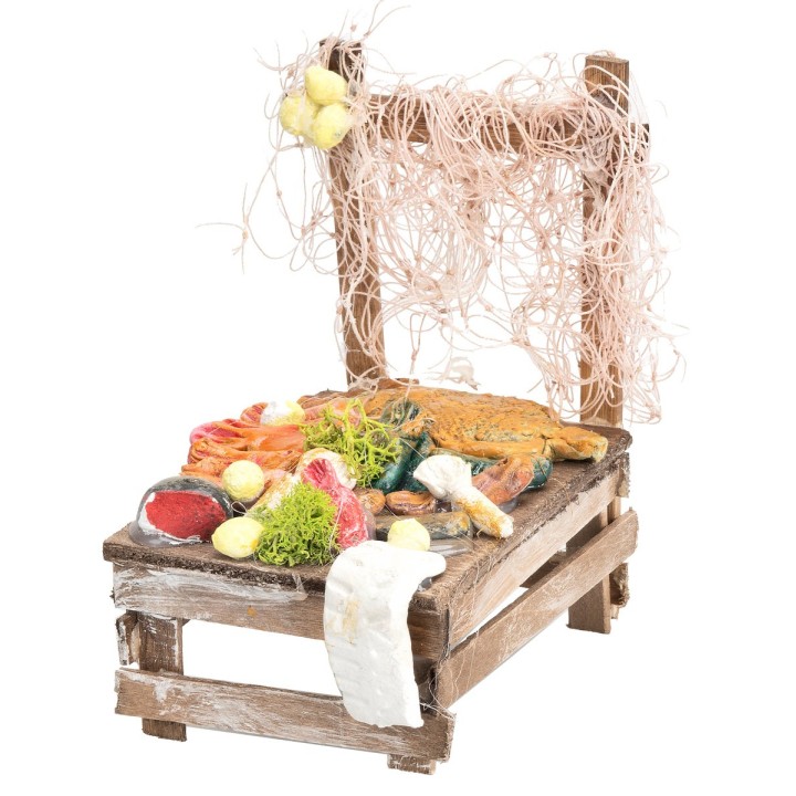 Fishmonger's stall cm 9x7x12 h