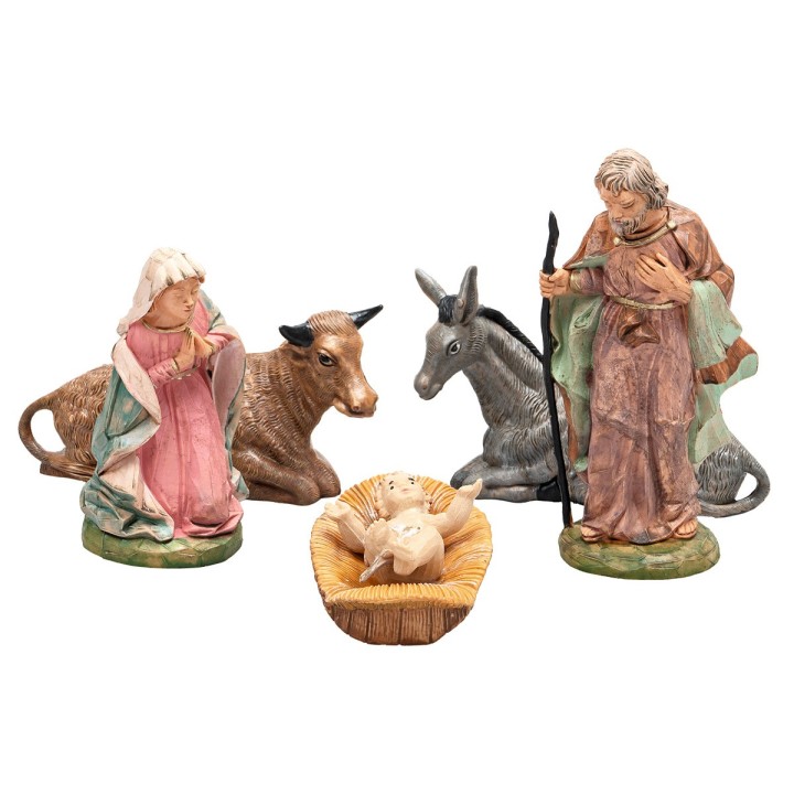 Natività 5 soggetti serie cm 15