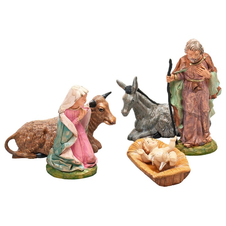 Natività 5 soggetti serie cm 15