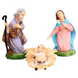 Conjunto de 3 sujetos serie 10 cm en PVC