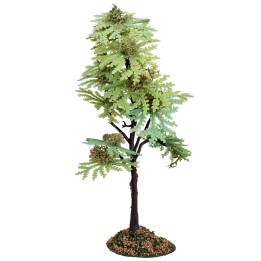 Albero verde scuro h 17 cm