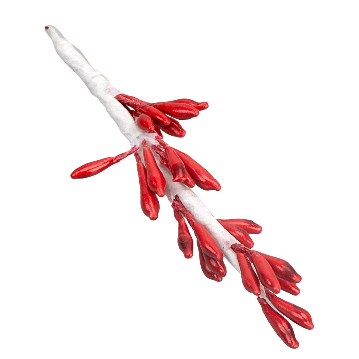 Racimo de pimientos picantes lux h 7,2 cm