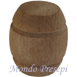 Wooden barrel 3 cm - Cod. 
