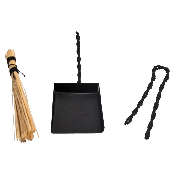 Juego de herramientas para chimenea para estatuas de 15-30 cm