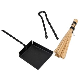 Fireplace tool set for statues 15-30 cm