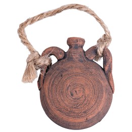 Borraccia in terracotta h 3,3 cm