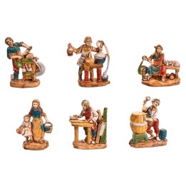 Set of 6 figurines 3,5 cm Euromarchi
