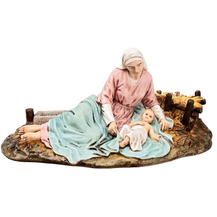 Natividad 15 cm en resina Landi Moranduzzo pesebre
