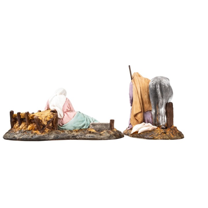 Natività 15 cm in resina Landi Moranduzzo presepe