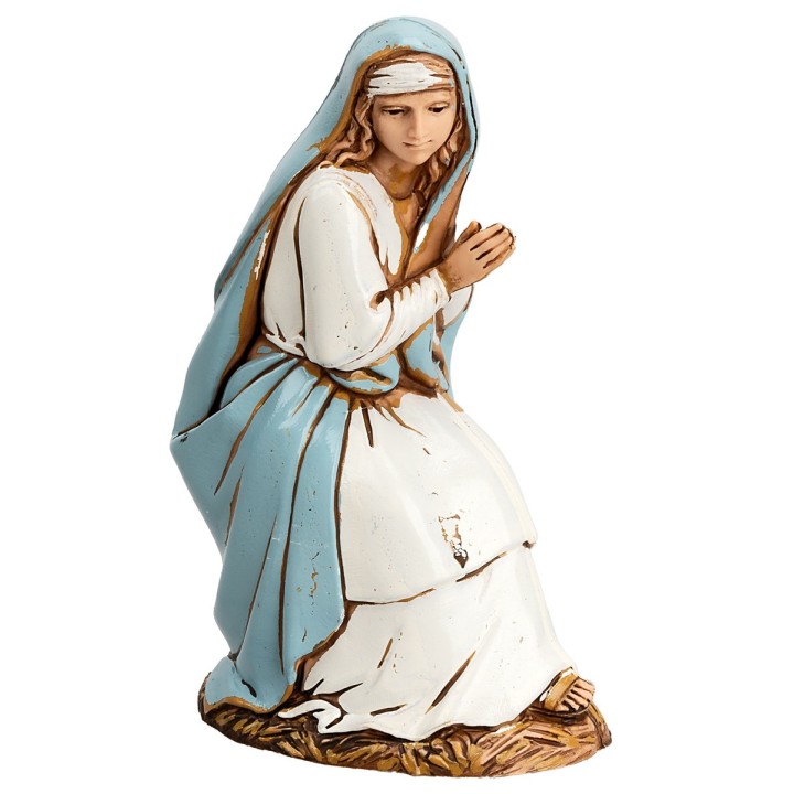 Natividad 3 figuras decoración ‘700 serie 10 cm Landi Moranduzzo