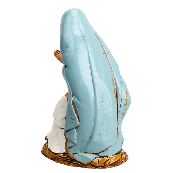 Natividad 3 figuras decoración ‘700 serie 10 cm Landi Moranduzzo