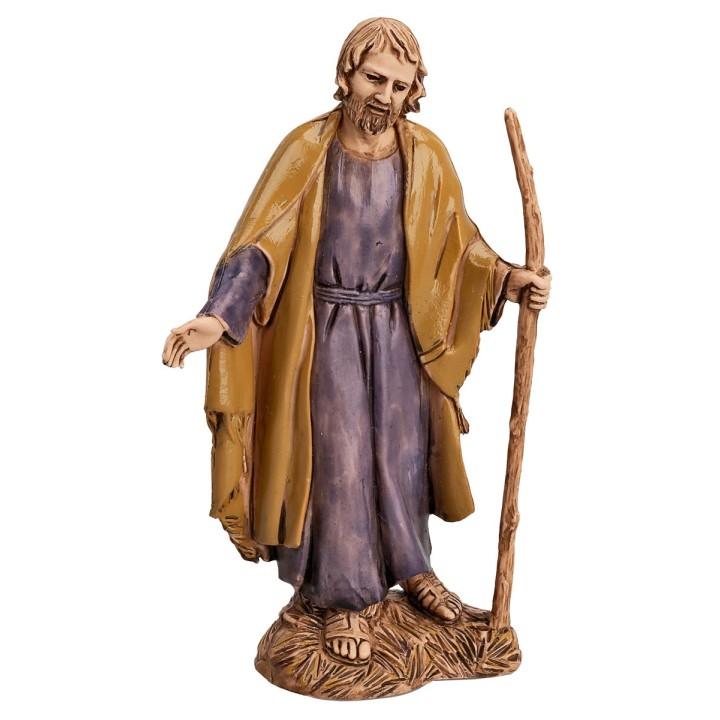 Natividad 3 figuras decoración ‘700 serie 10 cm Landi Moranduzzo