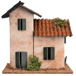 Casa artigianale a due piani cm 13x7,2x13,6 h