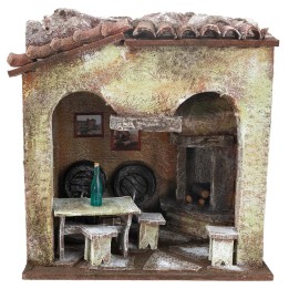 Tavern cm 18.5x14.5x21.5 h for statues of 10 cm