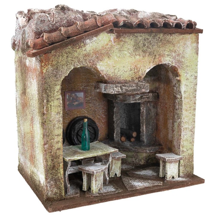 Taberna cm 18,5x14,5x21,5 h para estatuas de 10 cm
