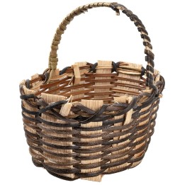 Cesta de mimbre con asa 7,7 h