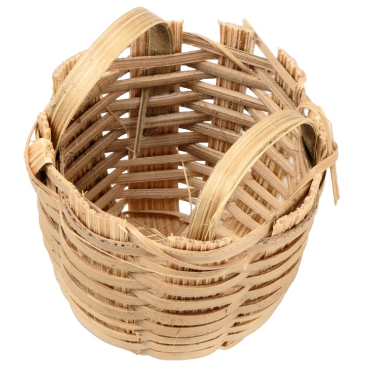 Cesta de mimbre con asa Ø 3 cm