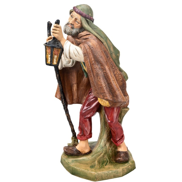 Shepherd with lantern Euromarchi 45 cm