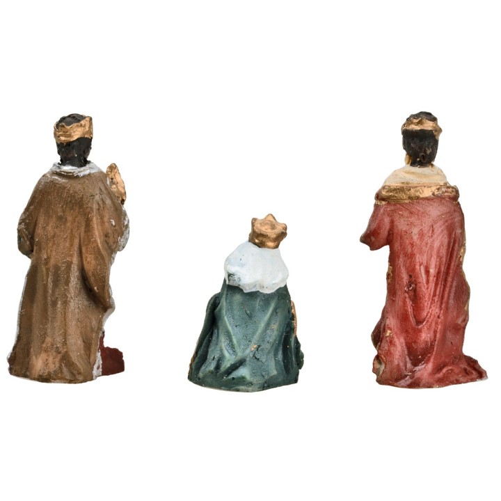 Set Natividad de 3 cm 11 sujetos para belén