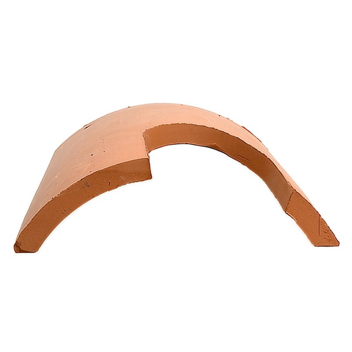 Tile with door in terracotta h 22 cm