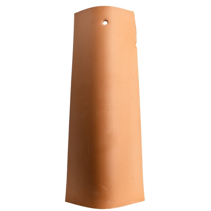 Teja con agujero en terracota h 22 cm