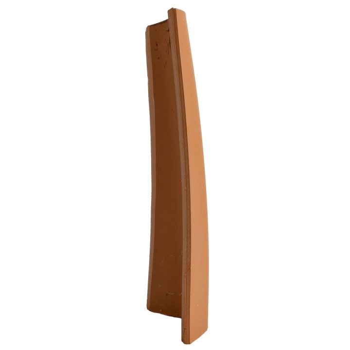 Tile with hole in terracotta h 22 cm