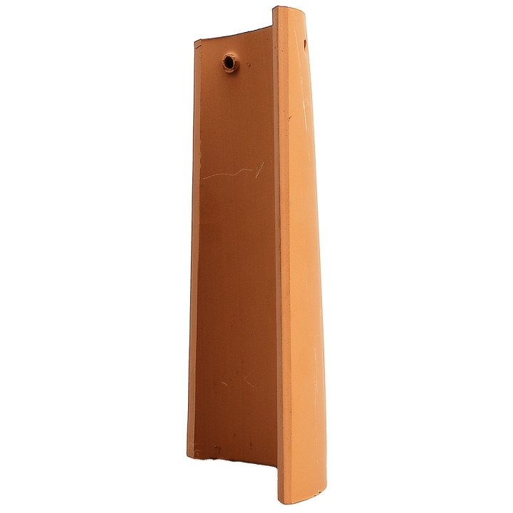 Tile with holes in terracotta h 22 cm