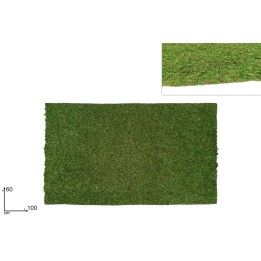 Alfombra de musgo efecto natural 100x60 cm