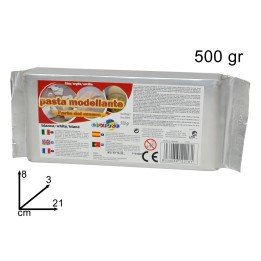 Pasta modellabile bianca 500g