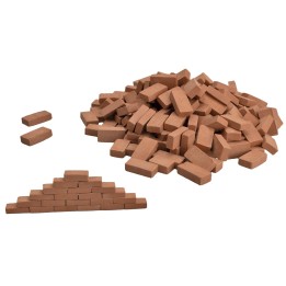 Mattoncini in terracotta mm 30x15x8 h 200 pz