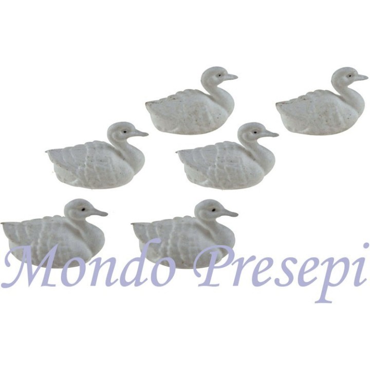 Set of 6 geese cm 2