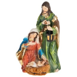 Nativity Block in resin cm 7x4.5x12.6 h