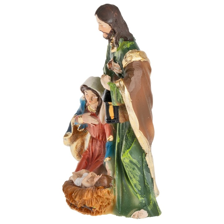 Nativity Block in resin cm 7x4.5x12.6 h