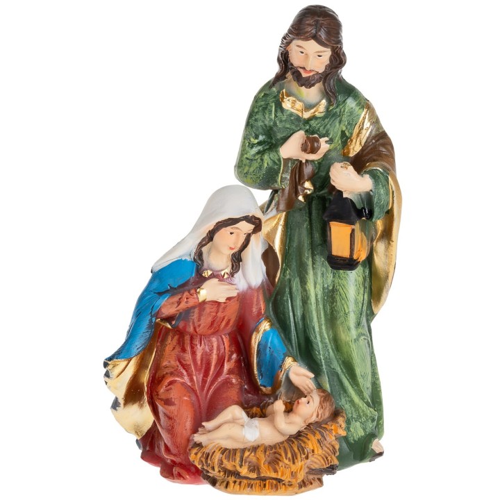 Nativity Block in resin cm 7x4.5x12.6 h