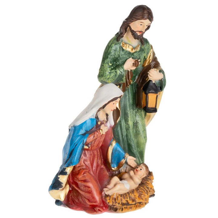 Natività in resina cm 4,1x2,8x7,8 h