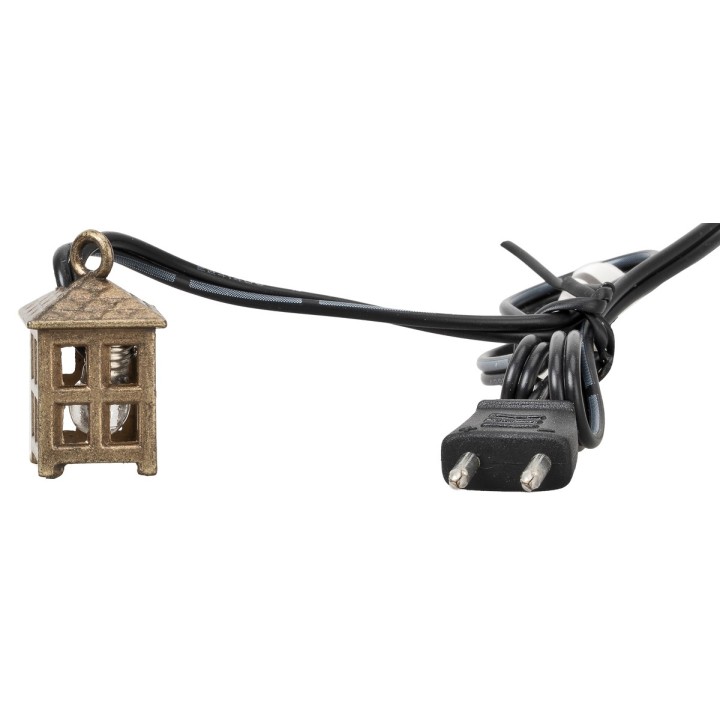 Lanterna a luce bianca con filo 3,5 Volt cm 2h