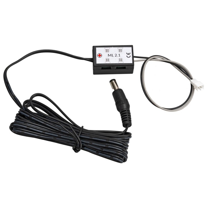Mini socket with plug for led power supply Micro Light System