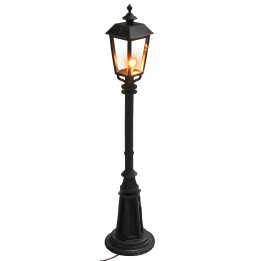 Lamp post with English-style ground lamp h 15 cm 12v