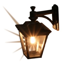 Wall lantern h 3 cm 12v