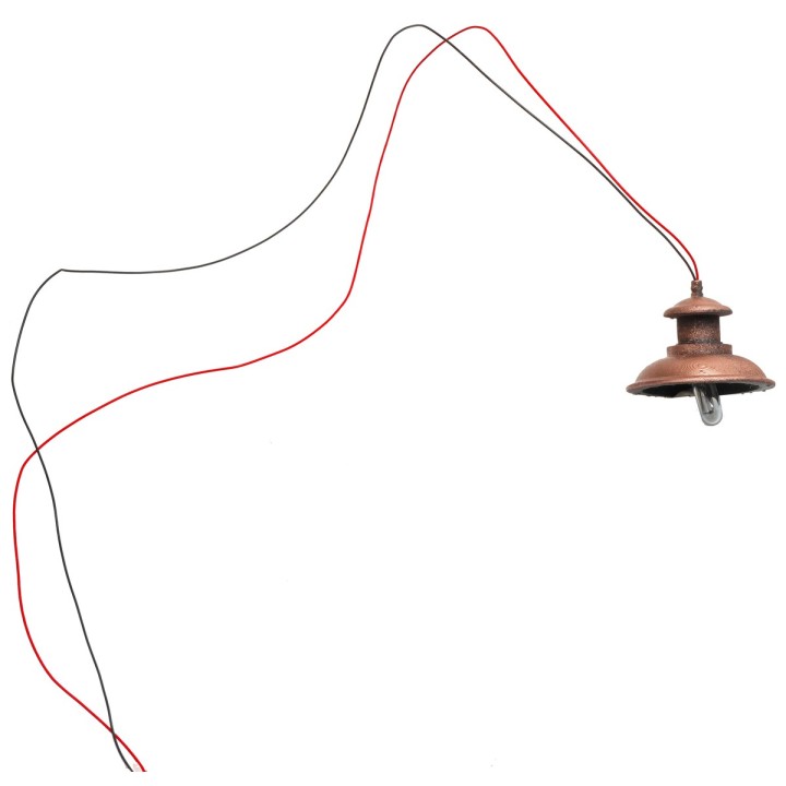 Lampadario ovale da soffitto Ø 2 cm 12v