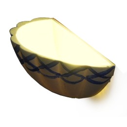 Lampada a conchiglia da parete 2,5 cm 12v