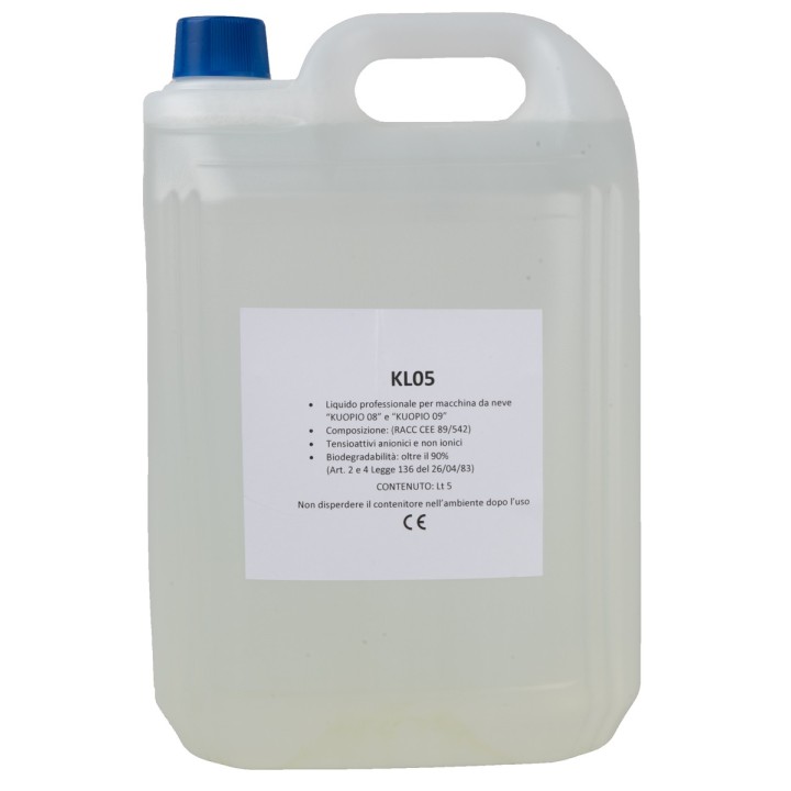 Liquido 5 litri per macchina neve KP08 - KL05