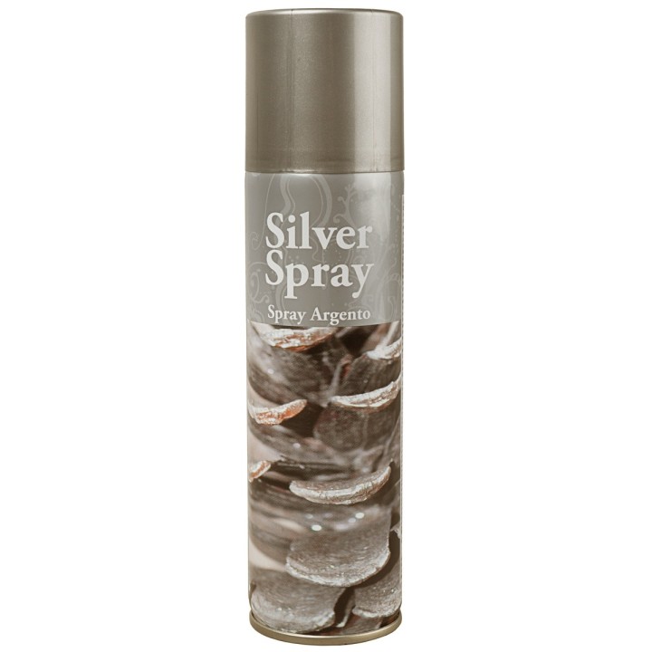 Aerosol de plata 150 ml navidad