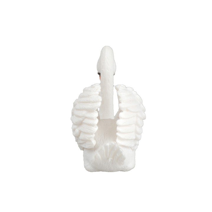 Set due cigni in pvc per statue da 9-10 cm