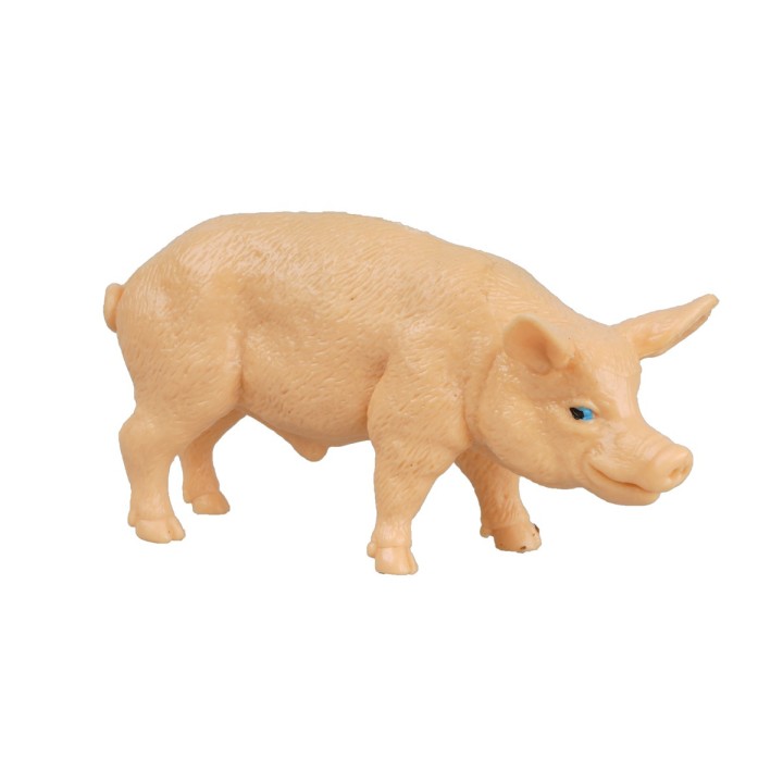 Maiale in pvc per statue da 15-20 cm