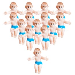 Set de 12 piezas de Niño Jesús de 4 cm en PVC